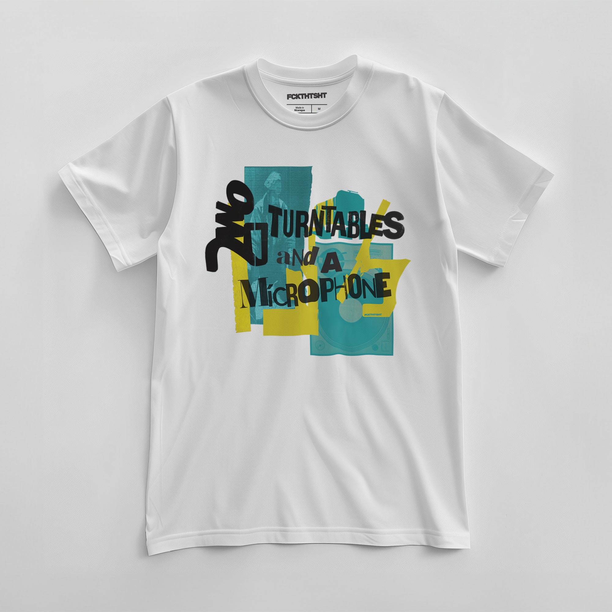 Two Turntables - Mens/Unisex t-shirt