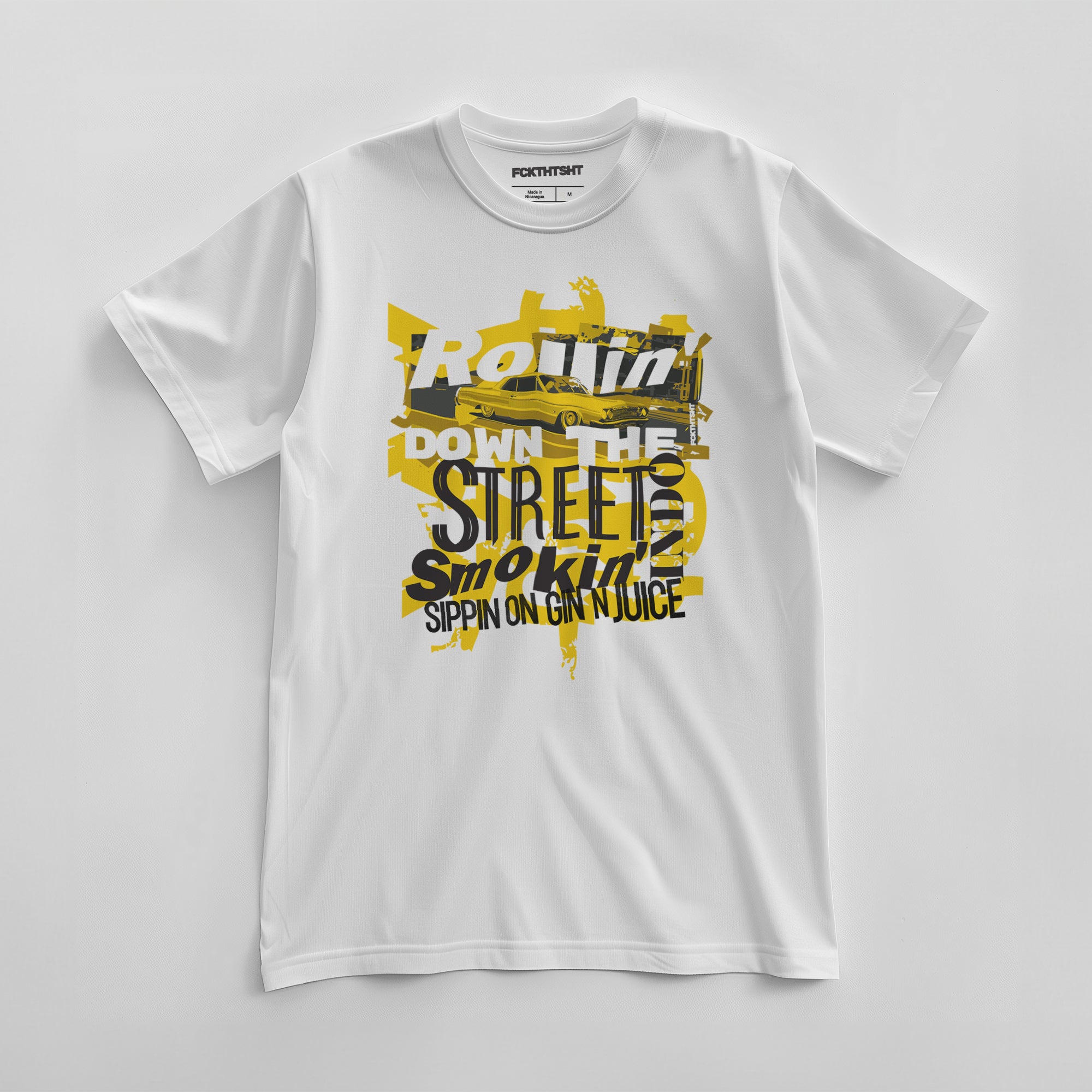 Rolling Down The Street - Mens/Unisex t-shirt