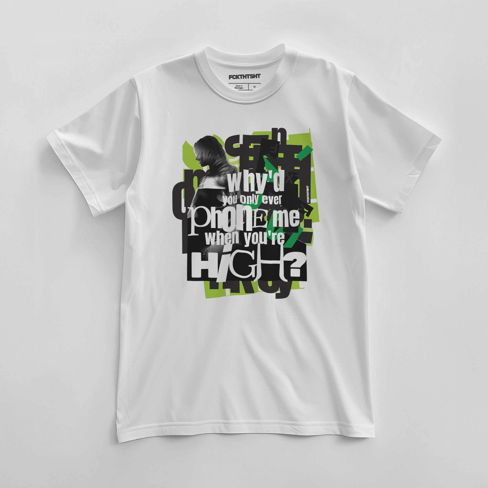 Phone Me When You're High - Mens/Unisex t-shirt