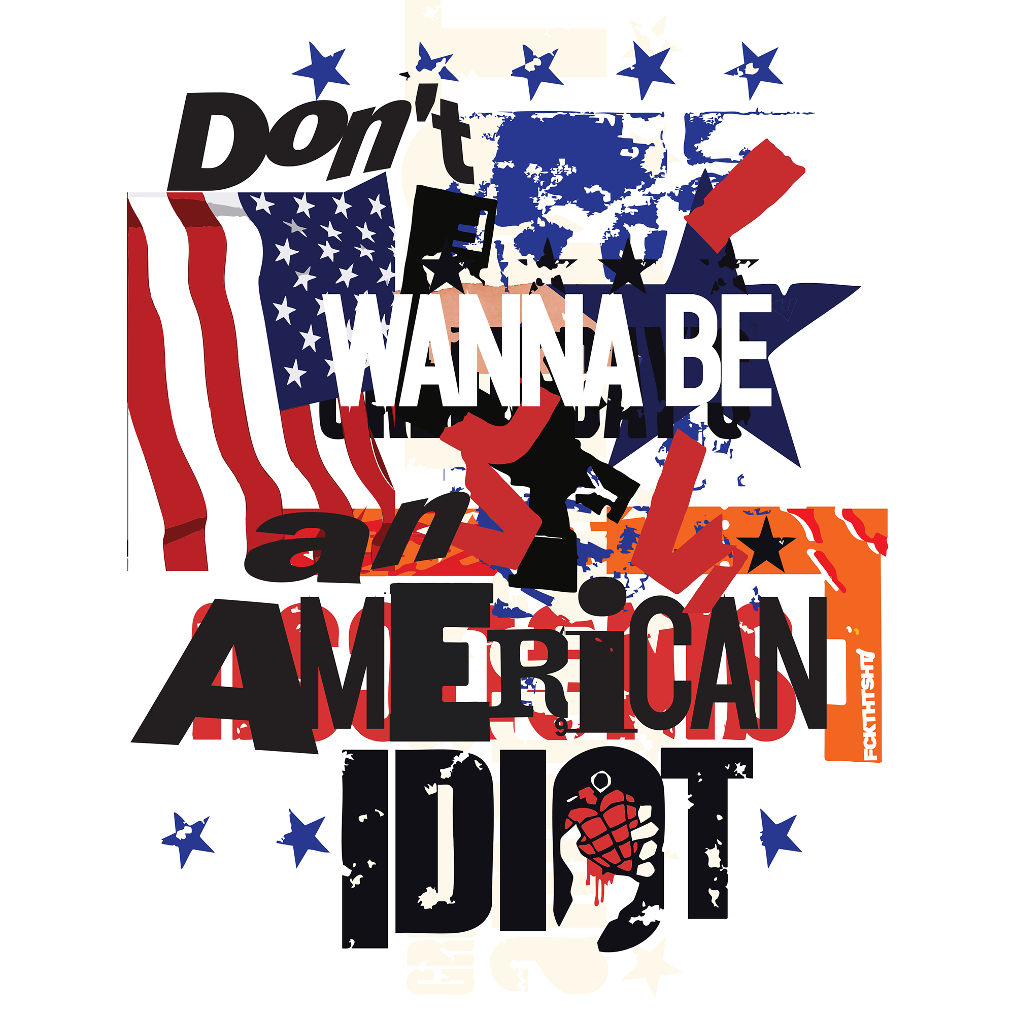 American Idiot - Mens/Unisex t-shirt