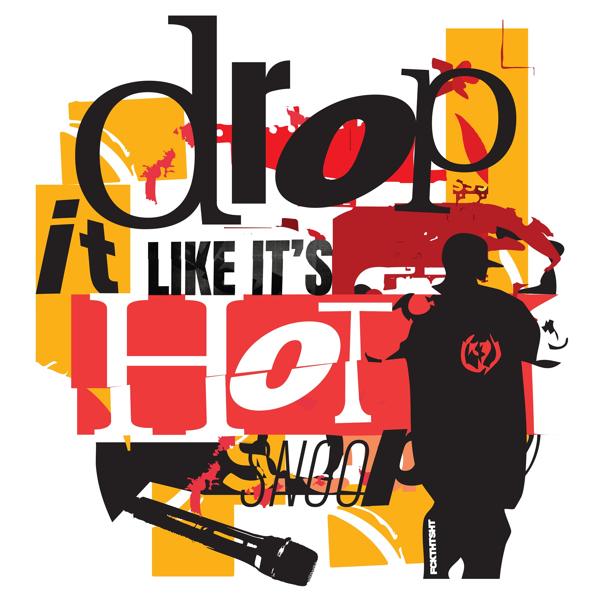 Drop it Like it's Hot - Mens/Unisex t-shirt
